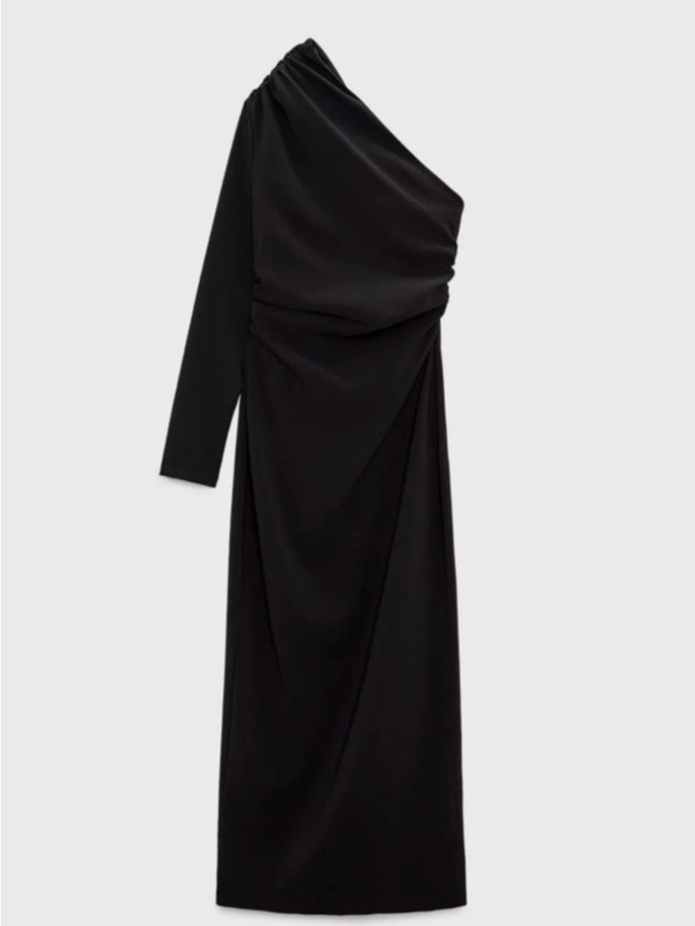 Zara Asymmetrical Shoulder Dress
